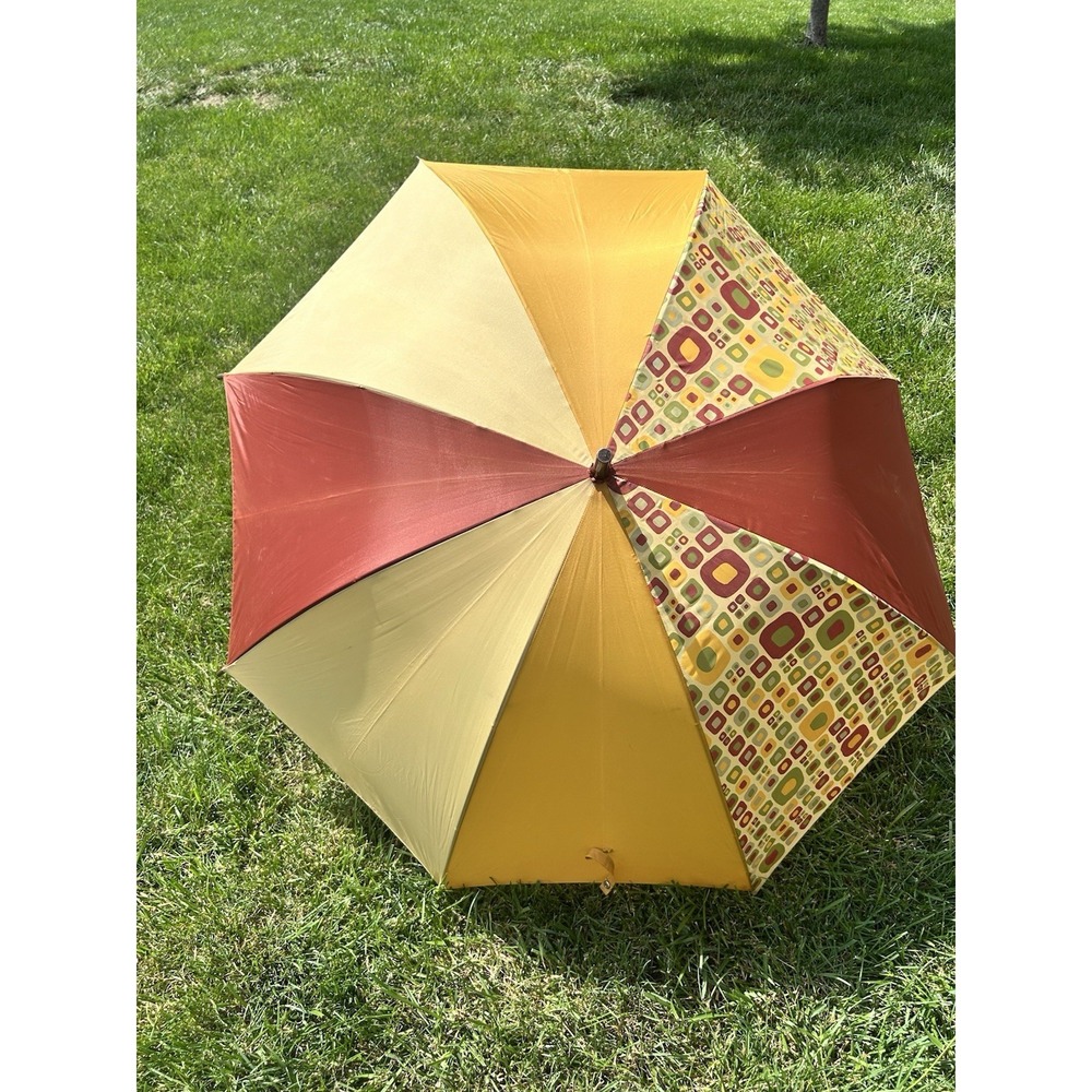 Aramis Doorman "Weather Patterns" Umbrella 36" EUC